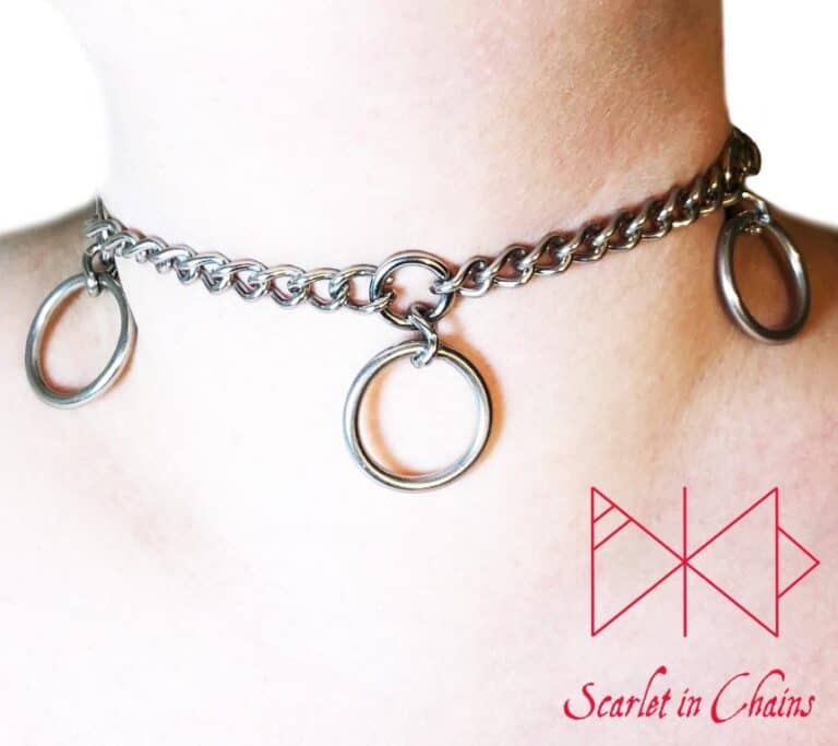 Scarlet In Chains - Choker - Mini Mystic - 15-18"