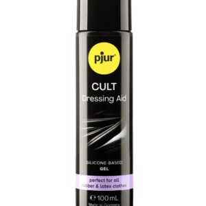 Pjur Cult - (100 ml / 3.38 fl.oz) Silicone Based Lubricant Dressing Aid For Latex And Rubber