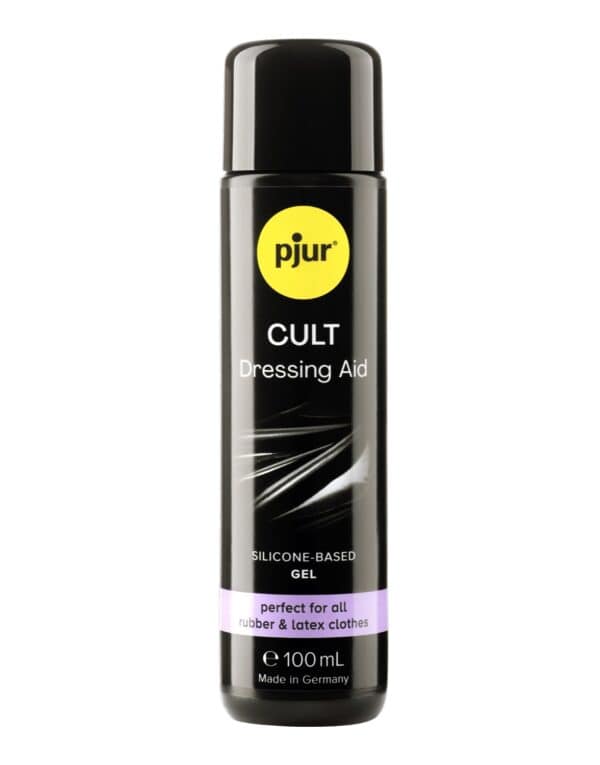 Pjur Cult - (100 ml / 3.38 fl.oz) Silicone Based Lubricant Dressing Aid For Latex And Rubber