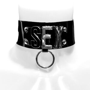 Ada Zanditon Couture - Collar - Sex (with O-Ring) - Exclusive To FAB.LONDON