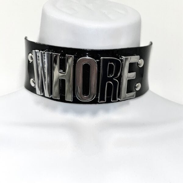 Ada Zanditon Couture - Collar - Whore - Exclusive To FAB.LONDON