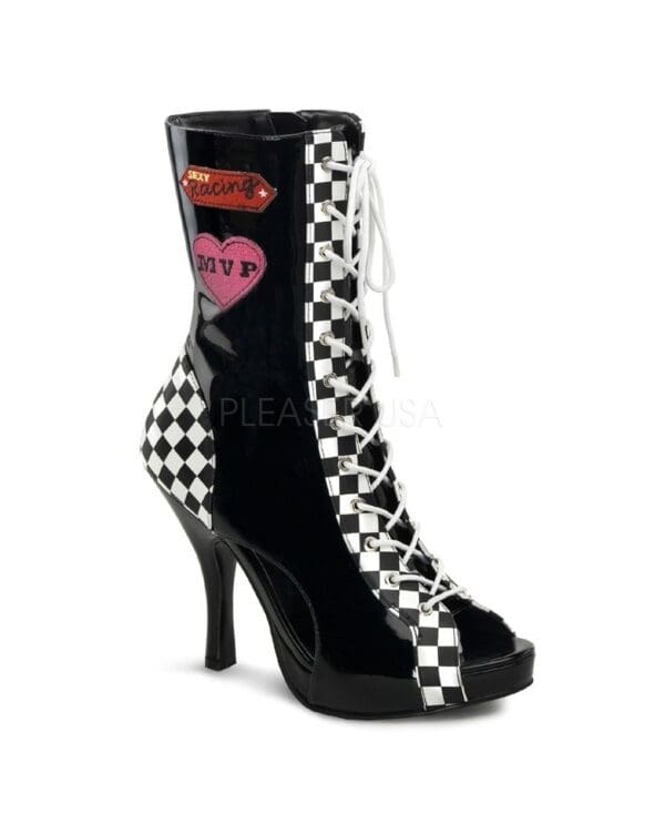 Boots - Funtasma by Pleaser USA - Sporty 135-B Ankle Boot (UK6)(RRP £125)