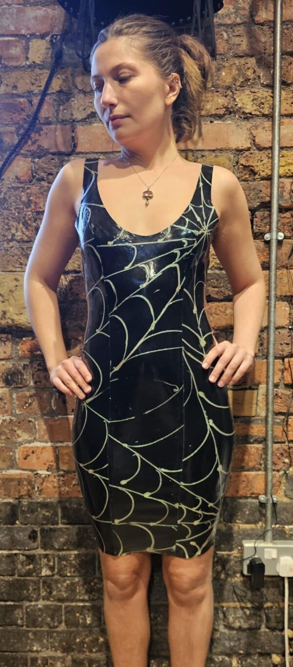 Yummy Gummy (Personal Collection) - Dress - Spiderweb (M-L)(RRP £220) - Exclusive to FAB.LONDON