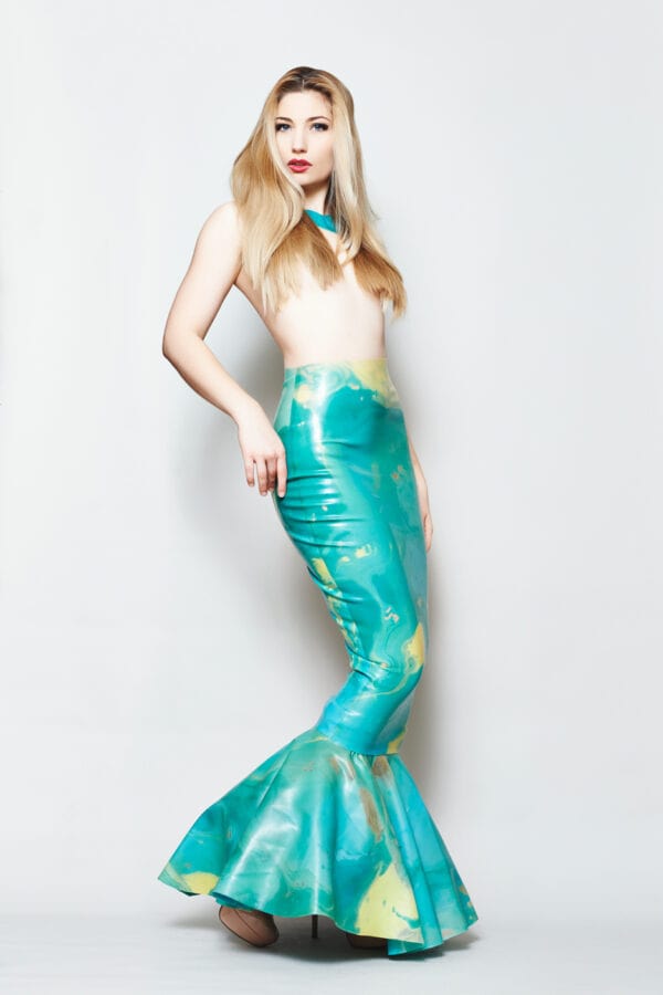 Yummy Gummy (Personal Collection) - Skirt - Mermaid (S-M)(RRP £220) - Exclusive to FAB.LONDON