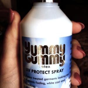 Yummy Gummy (Personal Collection) - UV Protect Spray for Latex Clothes (250ml) - Exclusive to FAB.LONDON