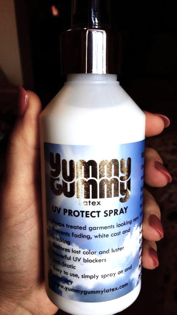 Yummy Gummy (Personal Collection) - UV Protect Spray for Latex Clothes (250ml) - Exclusive to FAB.LONDON